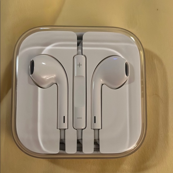 Apple Other - White Wired Earbuds with Case